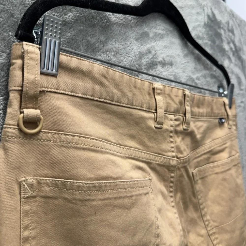 The North Face Mens Chino Pants Tan Khaki Stretch Straight Leg 32 Long